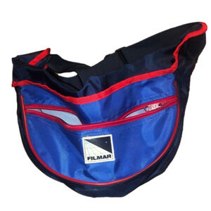 𝅺vintage Filmar XL Fanny Pack Waist Bag w Adjustable Fabric Strap